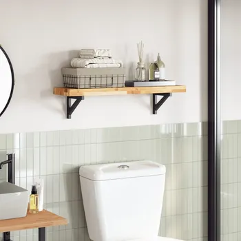 Psací stůl OMAXI Stolní deska 100 x 20 x 4 cm obdélníková masivní akáciové dřevo 662782