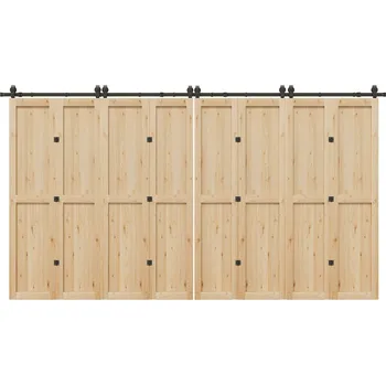 Nábytkové kování OMAXI Sada příslušenství pro posuvné dveře 400 cm ocelová černá 858031