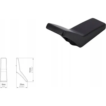 Nábytkové kování Nábytková úchytka SIRO 2504-54PB12 černá matná