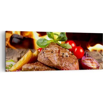 Obraz Foto obraz na plátně 140x50 gastronomie obývací pokoj ložnice na zeď velký