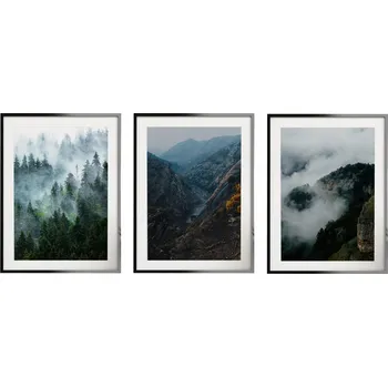 Obraz Plakát sada 3 plakátů A3 bez rámu 29,7 x 42 cm