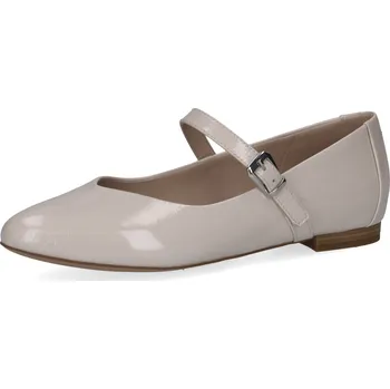 Dámské baleríny Dámské kožené baleríny 9-22112-44-141 Caprice béžová Barva: snow naplak, Velikost: 36