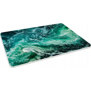 Podložka pod nábytek PODLOŽKA POD ŽIDLI OCHRANNÁ SVĚTLÉ MOŘSKÉ VLNY 2,0 mm 140 cm