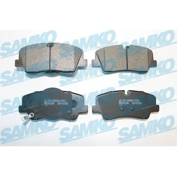 Brzdová destička Sada brzdových destiček, kotoučová brzda SAMKO 5SP2058