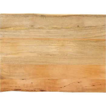 Psací stůl OMAXI Stolní deska 70 x 60 x 2,5 cm živá hrana mangovníkové dřevo 094420