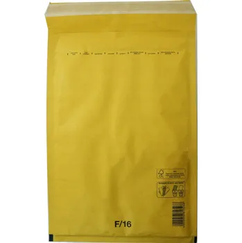 Obálka Bublinkové obálky 16/F 10 Ks hnědé