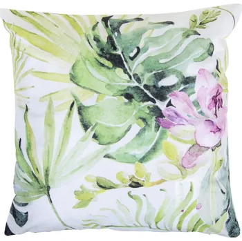 Obraz DEKORAČNÍ POVLEČENÍ NA POLŠTÁŘ 40x40cm VZOR AMAZONSKÉ LISTY BBK