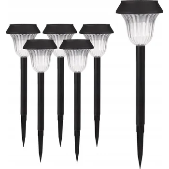 Venkovní osvětlení 6x Solární lampa LED ZAPICHOVACÍ se soumrakovým senzorem