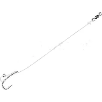 Rybářský háček Sportcarp návazec Low Visible Stiff D Rig 2 ks Varianta: vel. 2