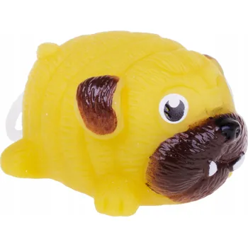 GUMOVÝ PES K NATAHOVÁNÍ, POHYBLIVÁ FIGURKA PSA Č.3