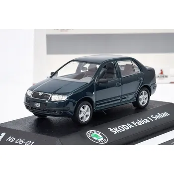 autíčko Škoda Fabia Sedan Tmavě Zelená Metalíza KADEN 1:43