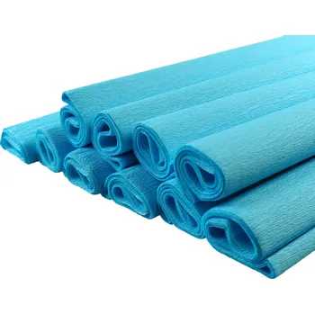 Prostěradlo Krepový papír WEBA modrý