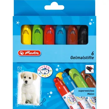 Pastelka Gelové Pastelky Herlitz 6 ks