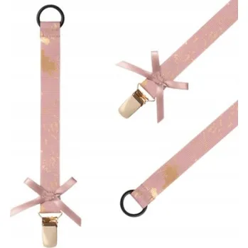 BJALLRA KLIP NA DUDLÍK PINK GOLDEN