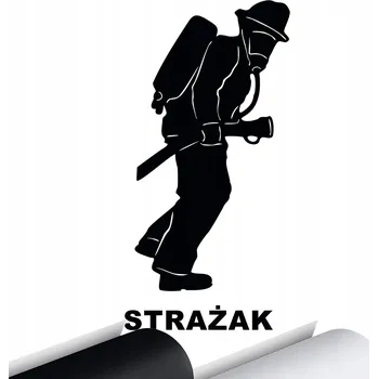 Samolepicí dekorace na vozidlo SAMOLEPKA HOBBY HASIČ HASIČI OSP 15x7 cm