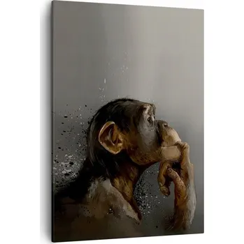 Obraz Obraz na plátně do obýváku ložnice 50x70 zvířata obrazy na zeď canvas