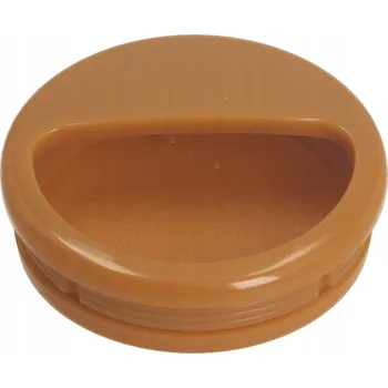 Nábytkové kování Zapuštěná úchytka MD61 medová