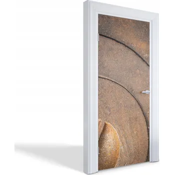 Fototapeta Samolepící nálepka na dveře skříně Zrezivělý kov 95 x 205 cm
