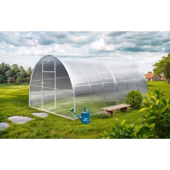 Skleník Polykarbonátový skleník Garant Délka skleníku: 6 m, Tloušťka polykarbonátu: 6 mm