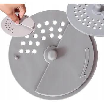 sítko a zátka do dřezu Silikonové sítko do dřezu 110 mm, vícebarevné