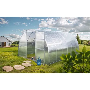 Skleník Polykarbonátový skleník Goliáš Délka skleníku: 6 m, Tloušťka polykarbonátu: 6 mm