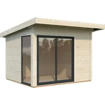 Zahradní stavba Zahradní domek Andrea 7,5 m2 s posuvnými dveřmi s dvojitým sklem