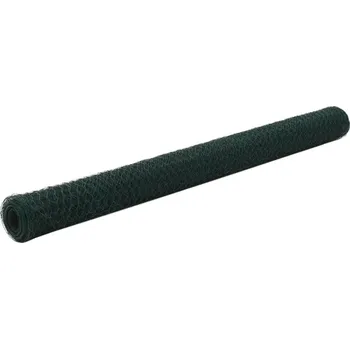 Pletivo OMAXI Pletivo ke kurníku ocel PVC vrstva 25 x 1,5 m zelené 624653