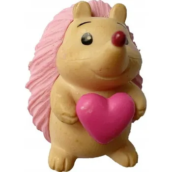 Figurka Ježeček růžový model se srdíčkem