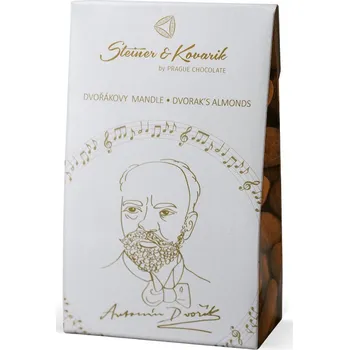 Mandle v mléčné čokoládě a zázvoru, 90g