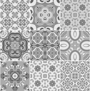 Samolepící dekorace Samolepky na obklady do kuchyně nebo koupelny MAROCKÉ VZORY 10x10 cm