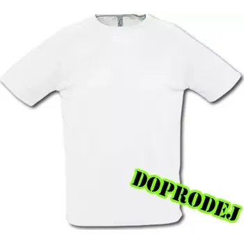 Pánské oblečení Sols Tričko Sporty Men - doprodej White - M - 1 ks