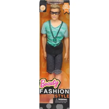 Panenka Panenka Beauty Fashion Style kluk v letním outfitu, zelené tričko