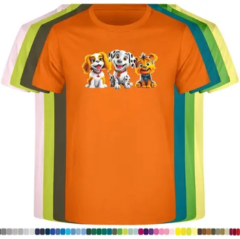 detske-levne-bavlnene-tricko-potisk-roztomila-stenatka Barva: Orange - oranžová, velikost: 128