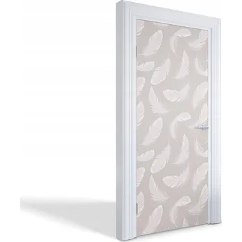 Fototapeta Samolepicí samolepící na dveře a nábytek Psi a listy 95 x 205 cm