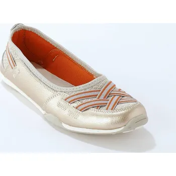 Dámské baleríny Kožené sportovní baleríny zlatavá 37