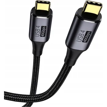 Datový kabel Kabel USB4 Thunderbolt 4 100W 40GB 8K 60Hz AV 1 m