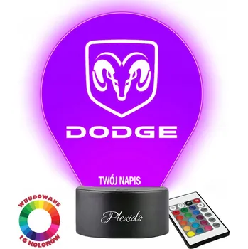 Lampička Plexido vícebarevná Noční lampa