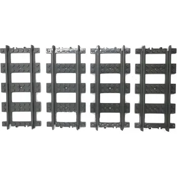 ostatní stavebnice 4x ROVNÁ KOLEJ PRO STAVEBNICE