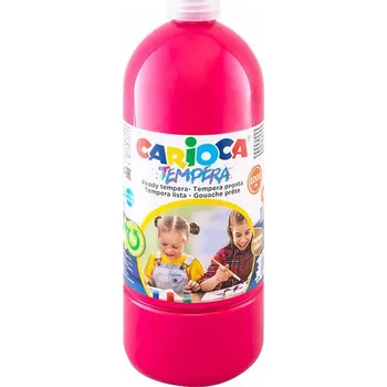 Vodová barva Temperové barvy Carioca růžová 1 ks 1000 ml