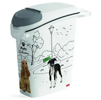 box na krmivo CURVER Kontejner na krmivo Vzor psi 23l/10kg