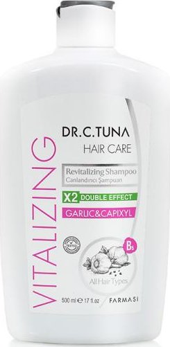 Dr.C. Tuna Vitalizing šampon na vlasy s česnekem a capixylem 500 ml
