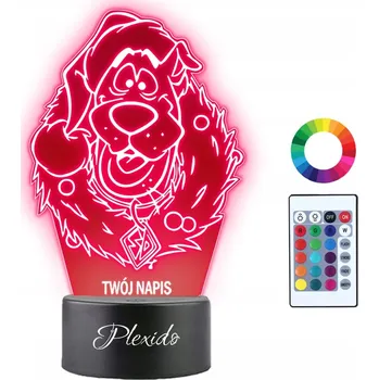 Lampička Plexido vícebarevná Noční lampa