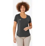 QUECHUA Dámské turistické tričko NH 500 M ŠEDÁ