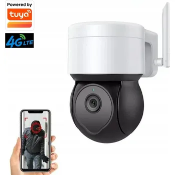 IP kamera Venkovní monitorovací kamera s 3G/4G LTE SIM kartou, 4MP DC