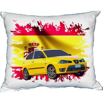 Povlak na dekorativní polštářek Polštářek s osobním autem Seat Ibiza 2004 (Polštářek s osobním autem )
