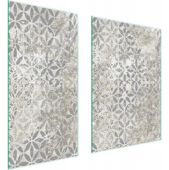 Kuchyňské prkénko Krájecí deska TMK ArtDeko sklo 2 ks