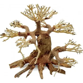 Dekorace do akvária Bonsai Driftwood 30 x 25 x 20 cm č. 100