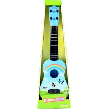 Hudební nástroj pro děti KYTARA PRO DĚTI HRAČKA HUDEBNÍ RŮZNÉ BARVY