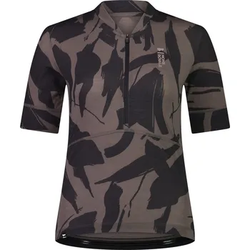 cyklistický dres Merino triko MONS ROYALE CADENCE HALF ZIP WMNS fragments Velikost: S