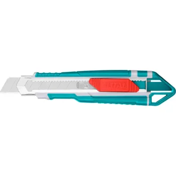 Pracovní nůž TOTAL Nůž ulamovací s kovovou výztuhou, SK5